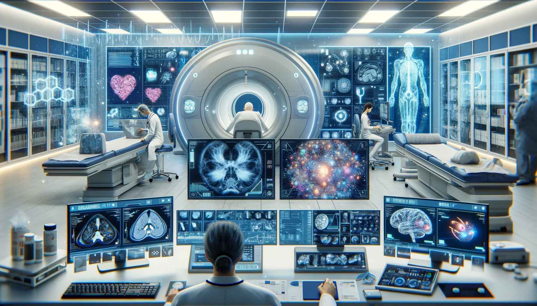 AI in healthcare, monitoring, diagnosing